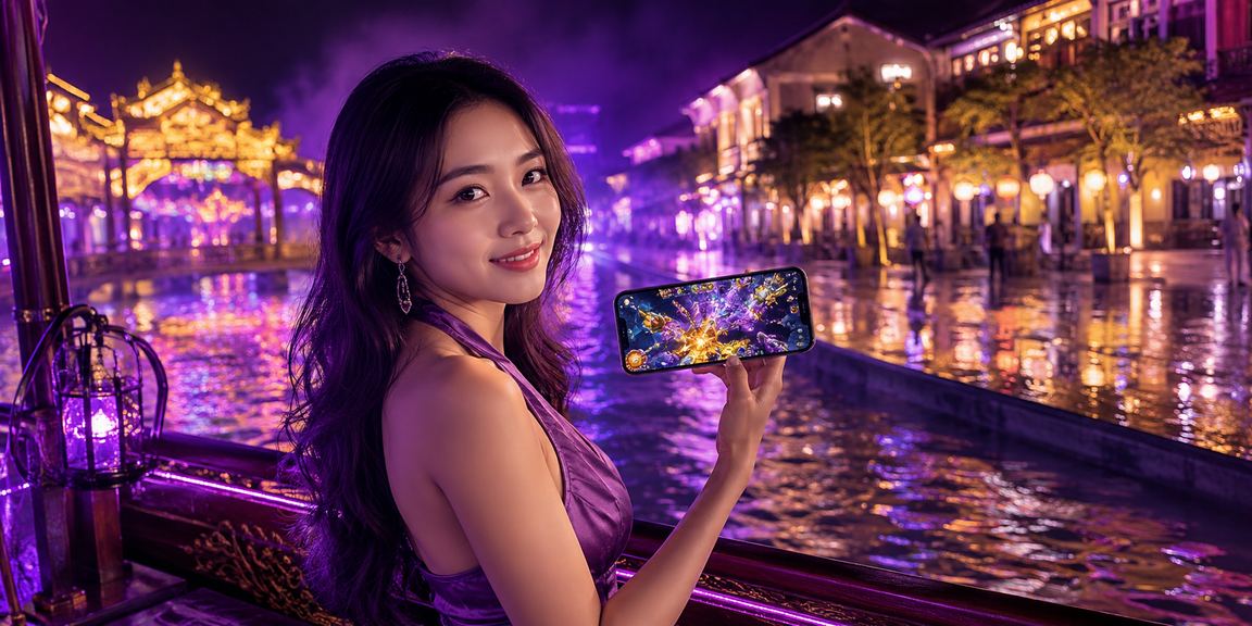 Người chơi tham gia trò chơi bắn cá neon sôi động tại Huế trong không khí giải trí về đêm